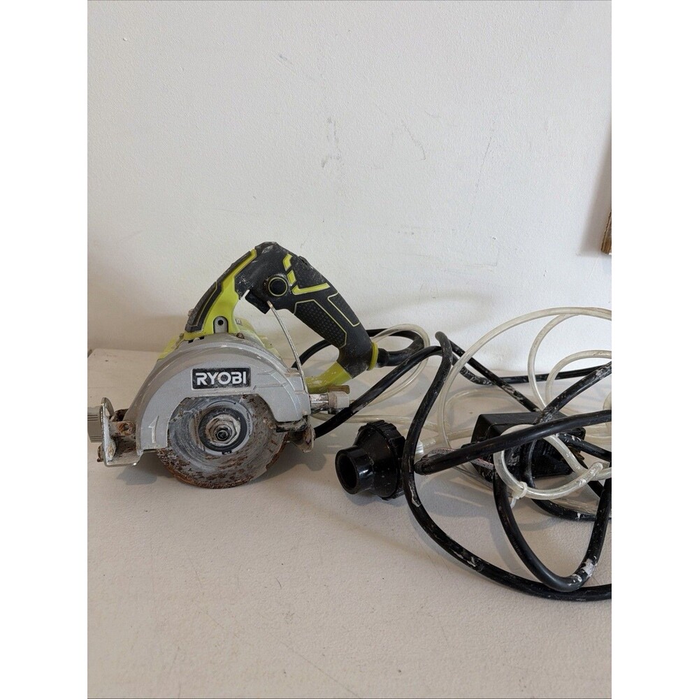 Ryobi 12 -Amps 4 in. Blade Corded Wet Tile Saw TC4011 Tile Saw Handheld Masonry